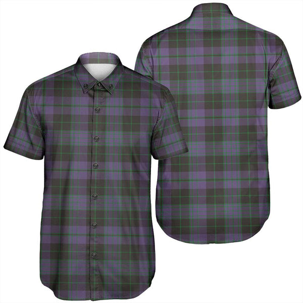 Clergy Green Tartan Classic Short Sleeve Shirt