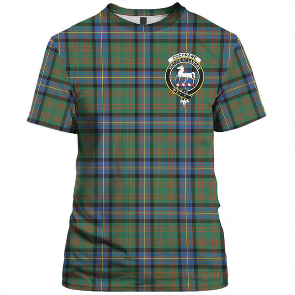 Clelland Modern Tartan Classic Crest T-Shirt