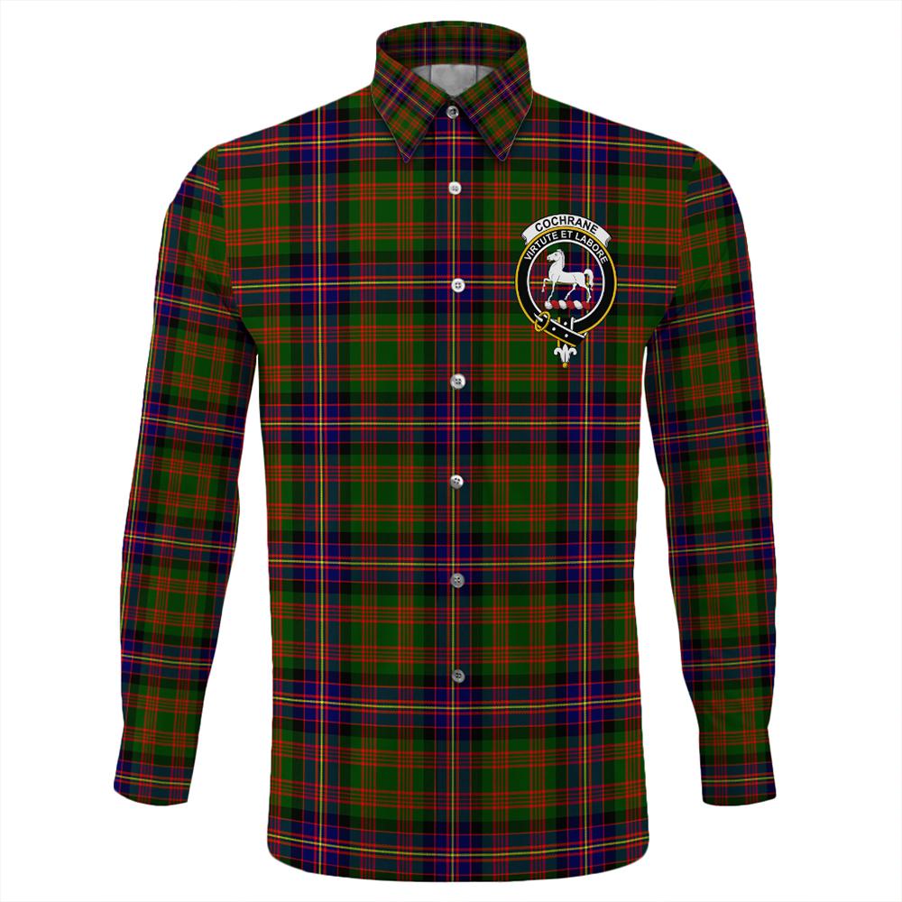 Cochrane Modern Tartan Classic Crest Long Sleeve Button Shirt