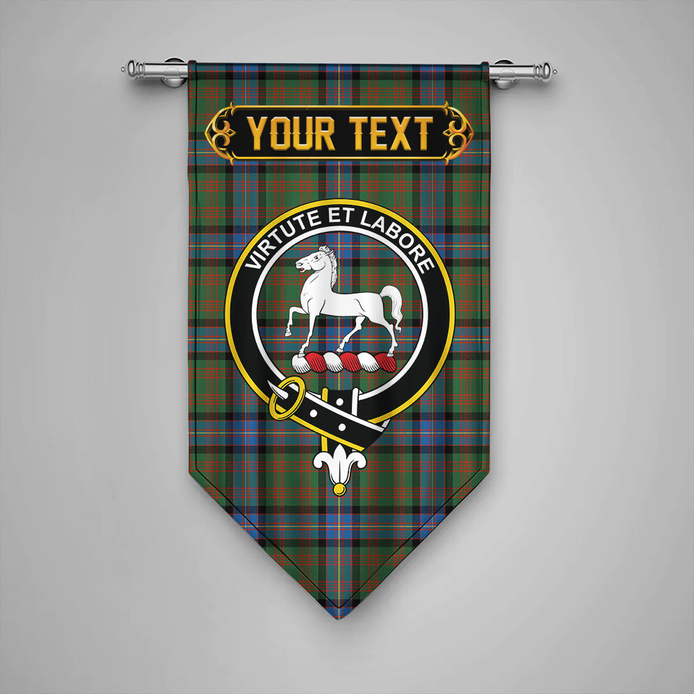 Cochrane (Cochran) Ancient Clan Badge Tartan Gonfalon Personalize