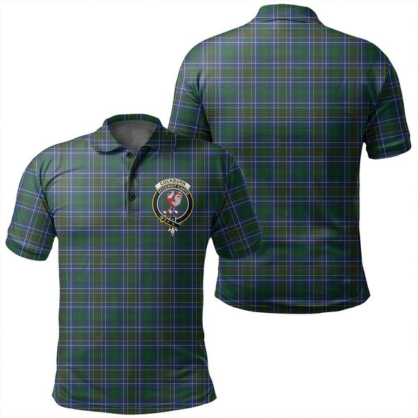 Cockburn Ancient Tartan Classic Crest Polo Shirt