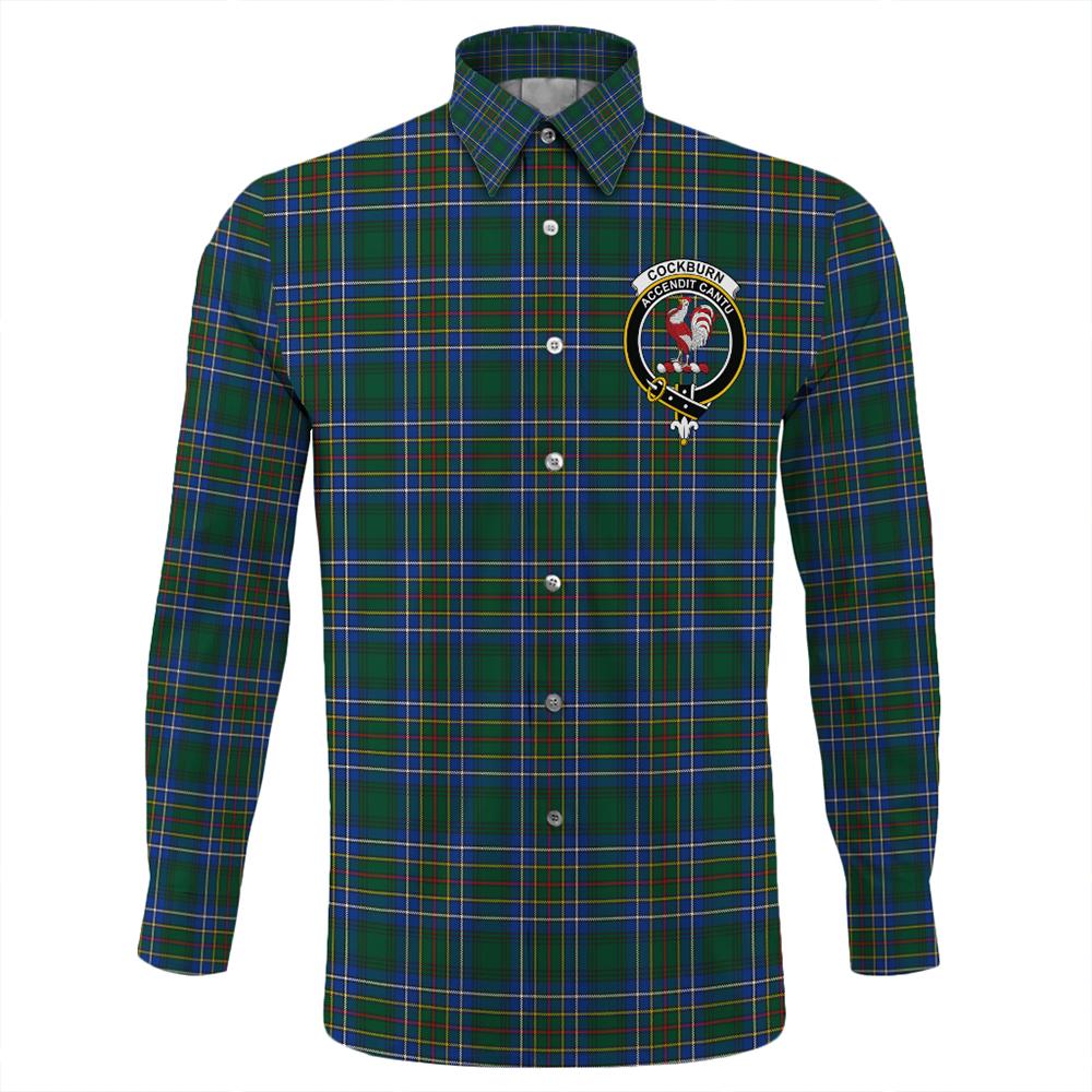 Cockburn Ancient Tartan Classic Crest Long Sleeve Button Shirt