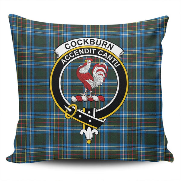 Cockburn Modern Tartan Classic Crest Pillow Cover