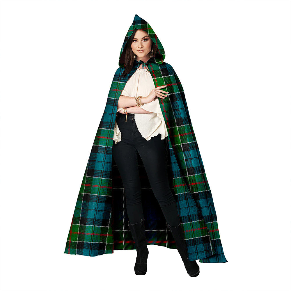 Colquhoun Ancient Clan Badge Tartan Hooded Cloak