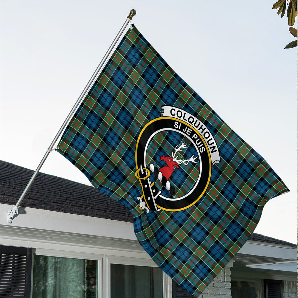 Colquhoun Ancient Classic Crest House Flag