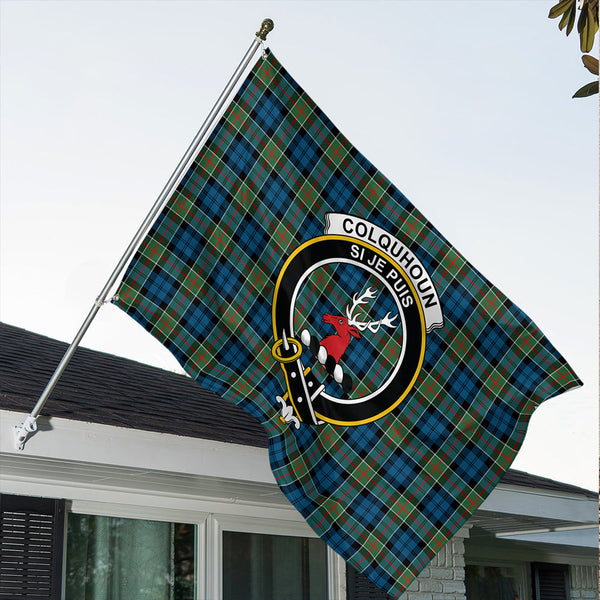 Colquhoun Ancient Classic Crest House Flag