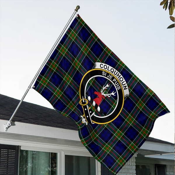 Colquhoun Modern Classic Crest House Flag