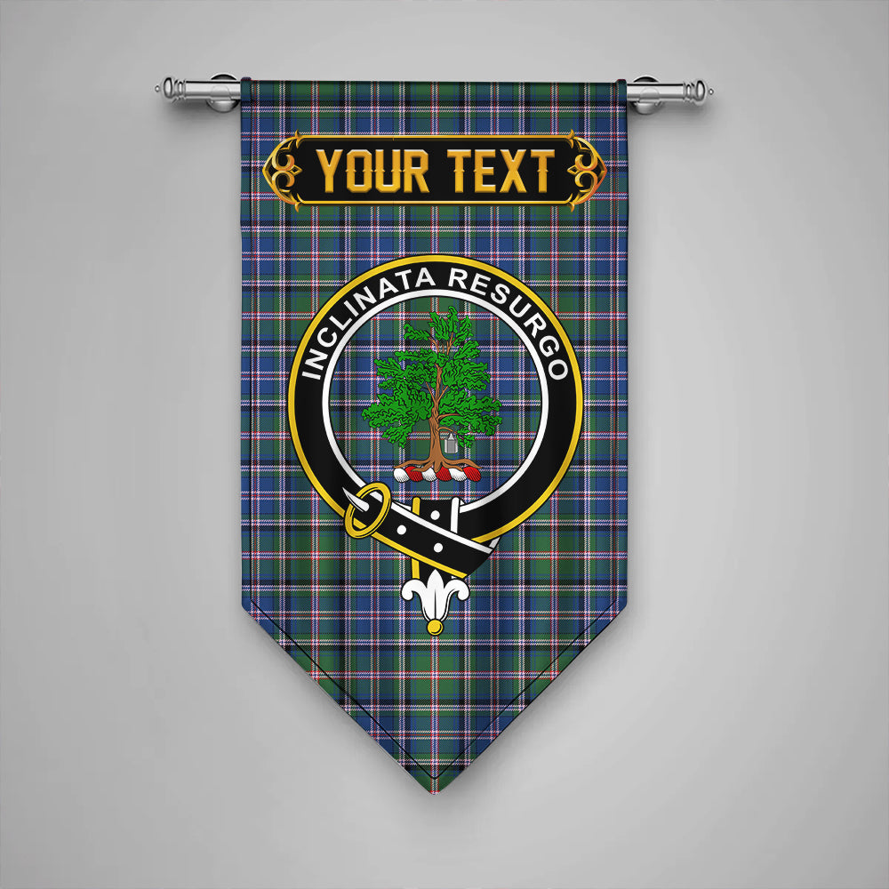 Couper (Cooper) Modern Clan Badge Tartan Gonfalon Personalize