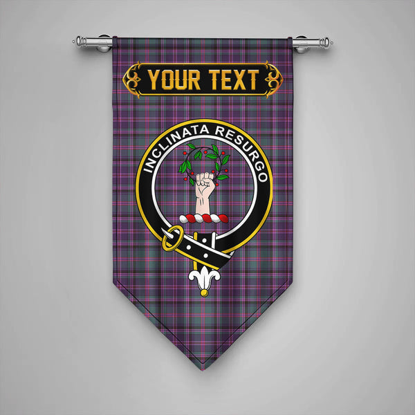 Couper (Coupar) Weathered Clan Badge Tartan Gonfalon Personalize