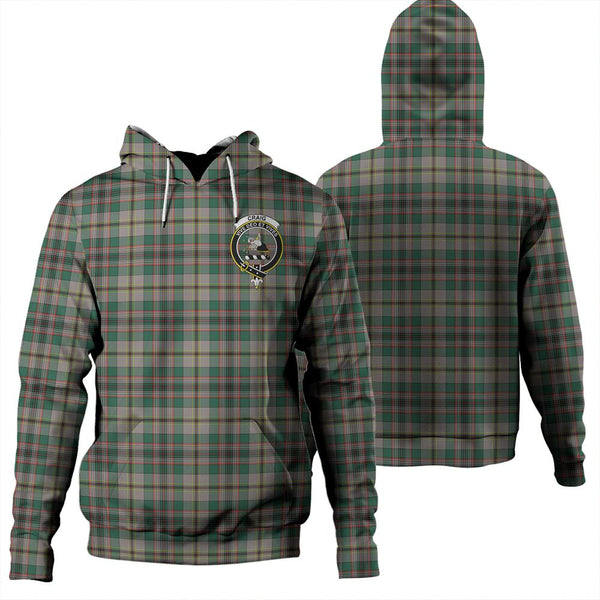 Craig Ancient Tartan Classic Crest Hoodie