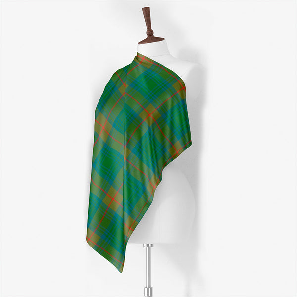 Craig Paisley (Craigie Paisley) Weathered Tartan Classic Silk Habotai Square Scarf