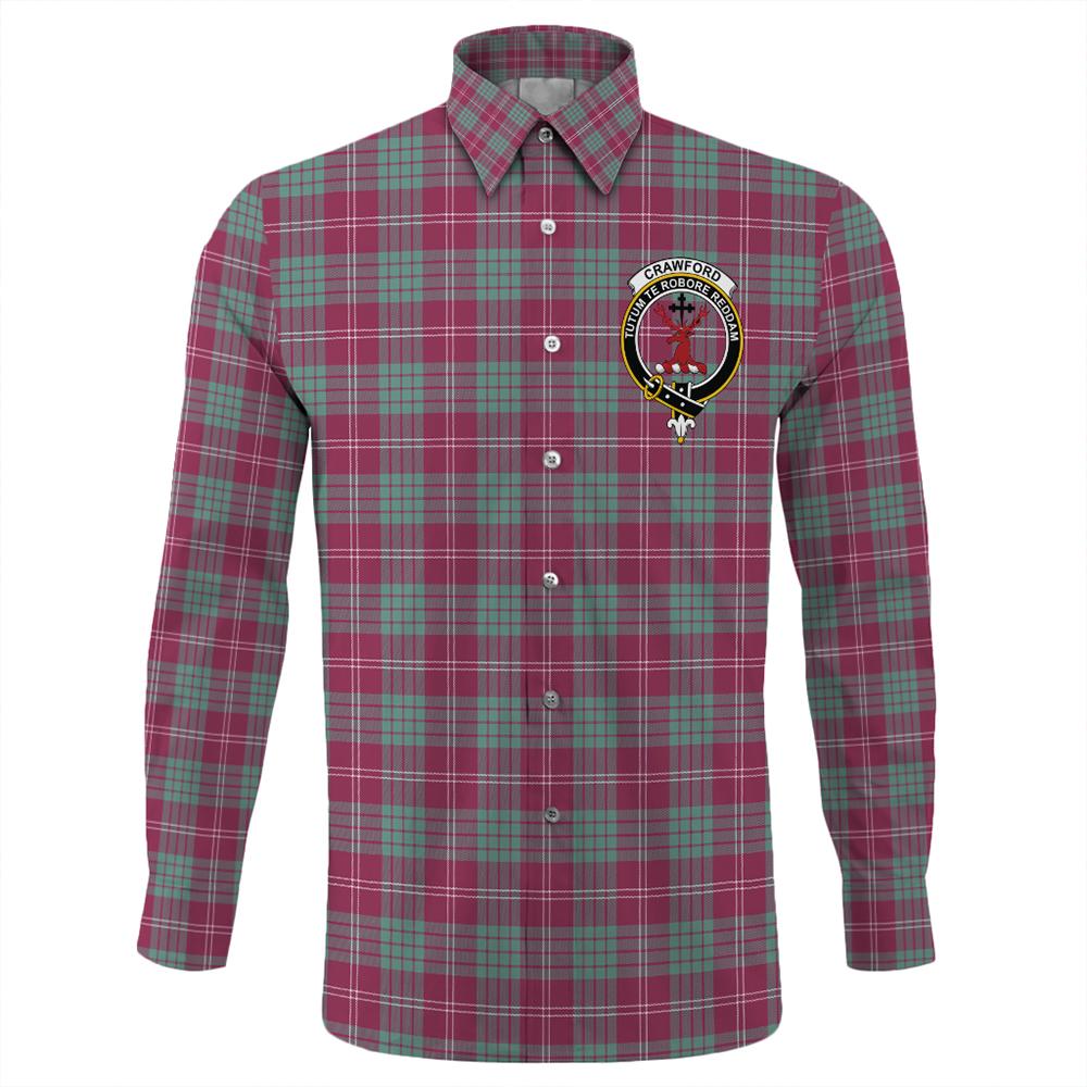 Crawford Ancient Tartan Classic Crest Long Sleeve Button Shirt