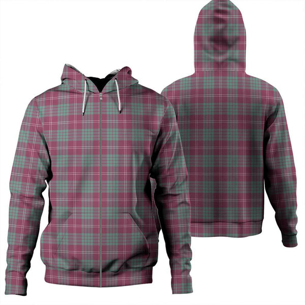 Crawford Ancient Tartan Classic Zipper Hoodie