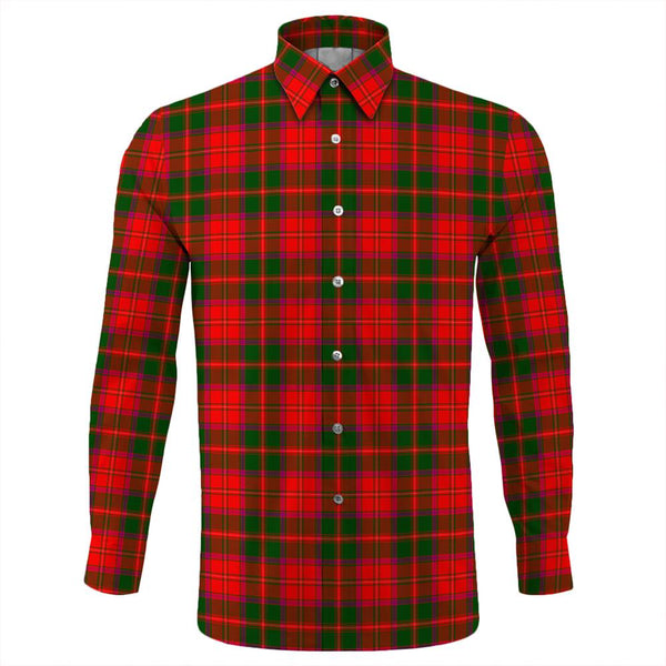 Crief District Tartan Classic Long Sleeve Button Shirt