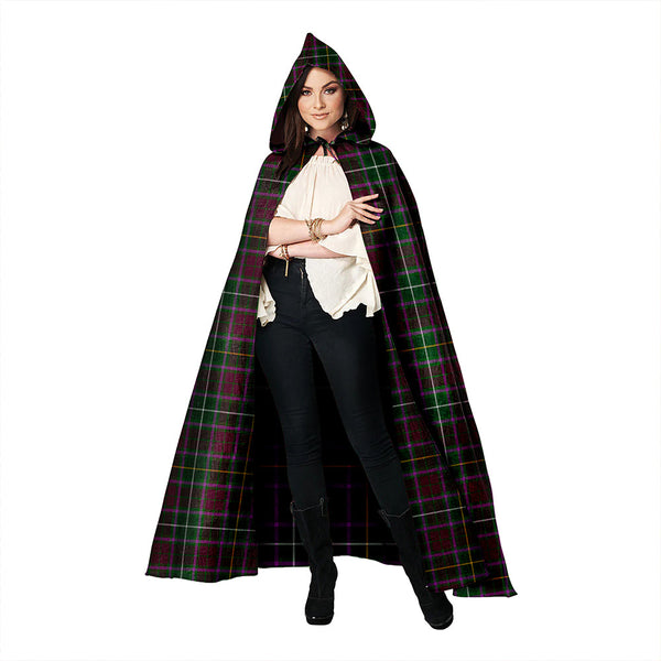 Crosbie Clan Badge Tartan Hooded Cloak