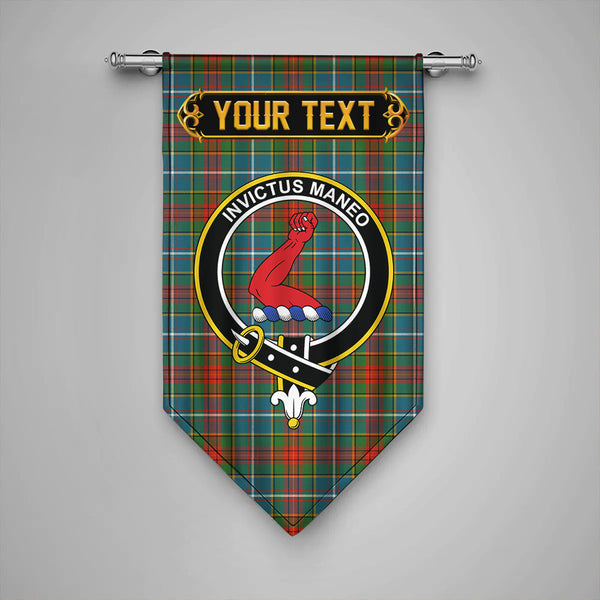 Crozier Ancient Clan Badge Tartan Gonfalon Personalize