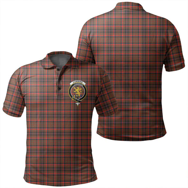 Cumming Hunting Weathered Tartan Classic Crest Polo Shirt