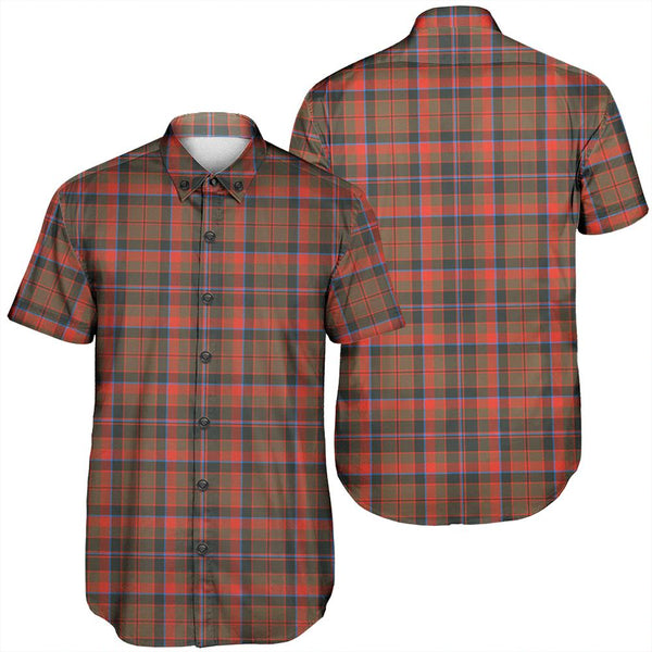 Cumming Hunting Weathered Tartan Classic Short Sleeve Shirt