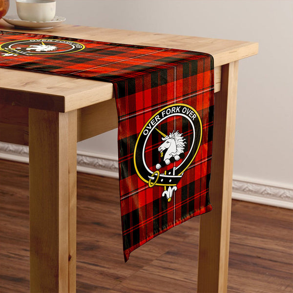 Cunningham Ancient Clan Badge Tartan Table Runner