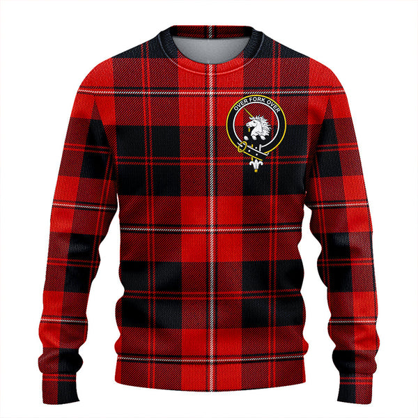 Cunningham Ancient Clan Badge Tartan Knitted Sweater