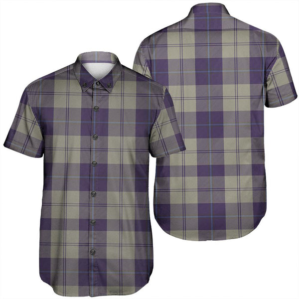 Cunningham Dress Blue Dancers Tartan Classic Short Sleeve Shirt