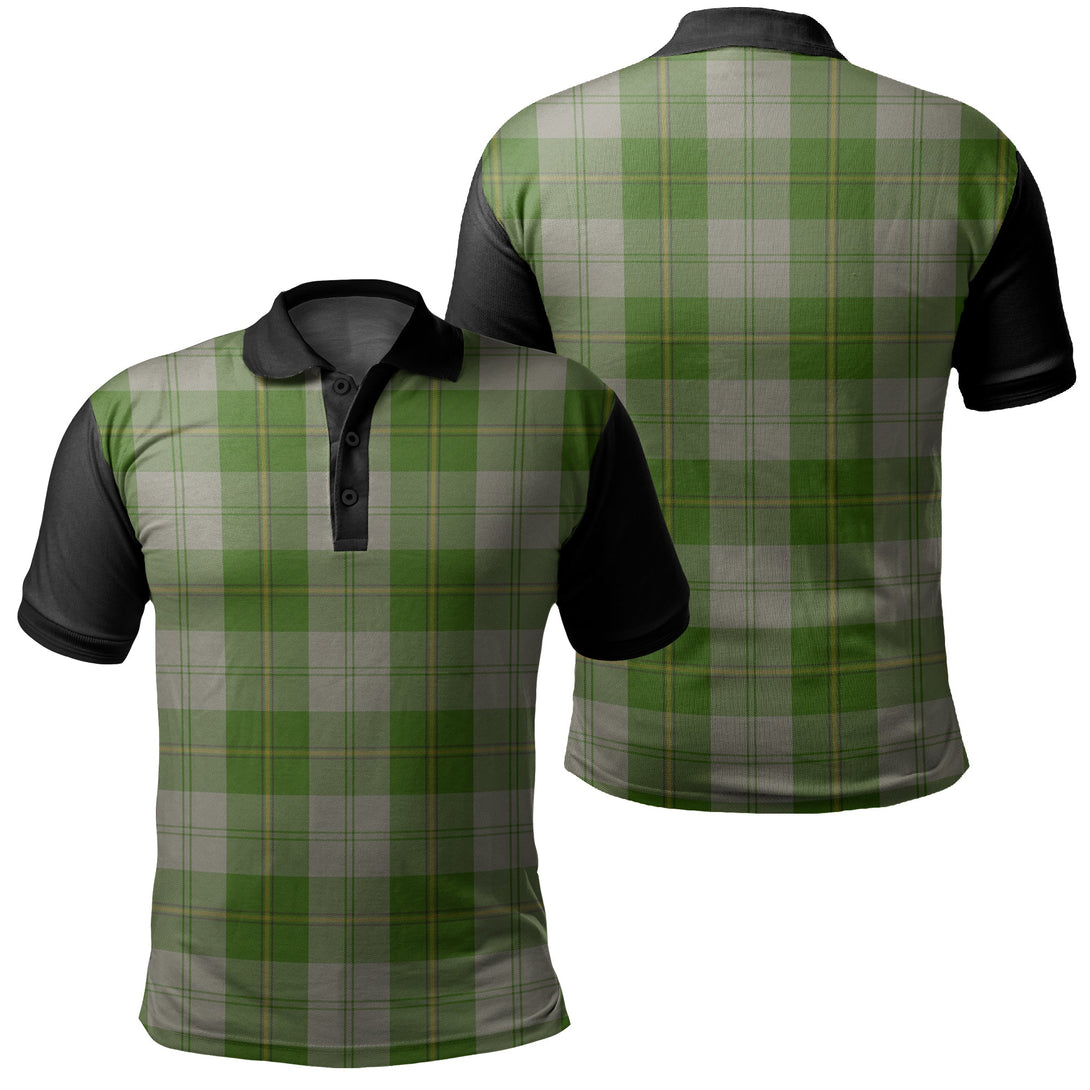 Cunningham Dress Green Dancers Tartan Classic Polo Shirt Black Neck 1 Style