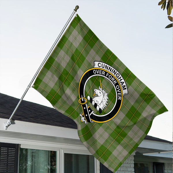 Cunningham Dress Green Dancers Classic Crest House Flag