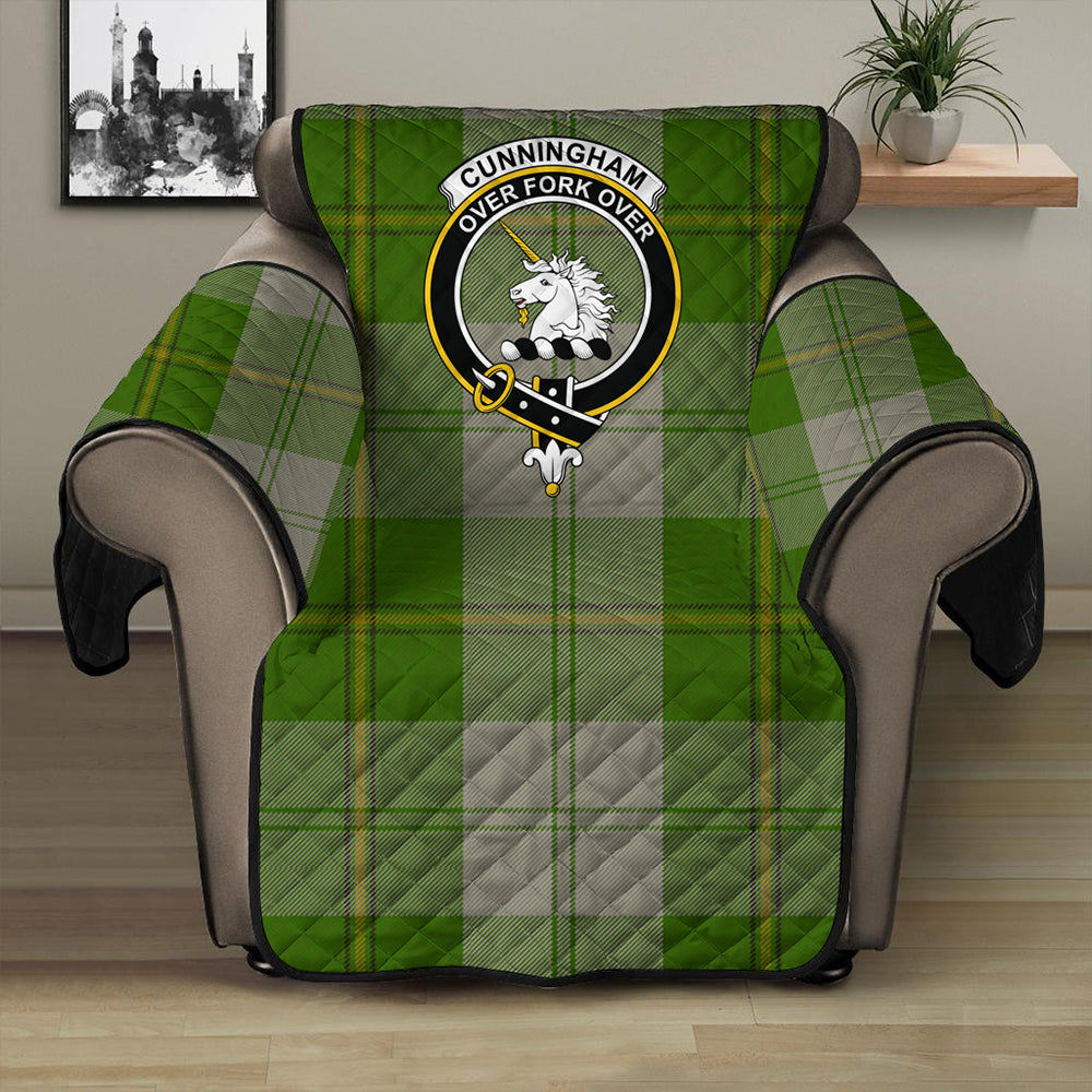 Cunningham Dress Green Dancers Tartan Classic Crest Sofa Protector