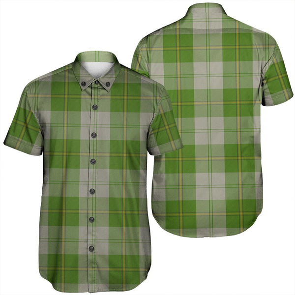 Cunningham Dress Green Dancers Tartan Classic Short Sleeve Shirt