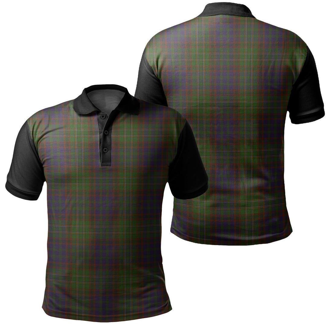 Cunningham Hunting Modern Tartan Classic Polo Shirt Black Neck 1 Style