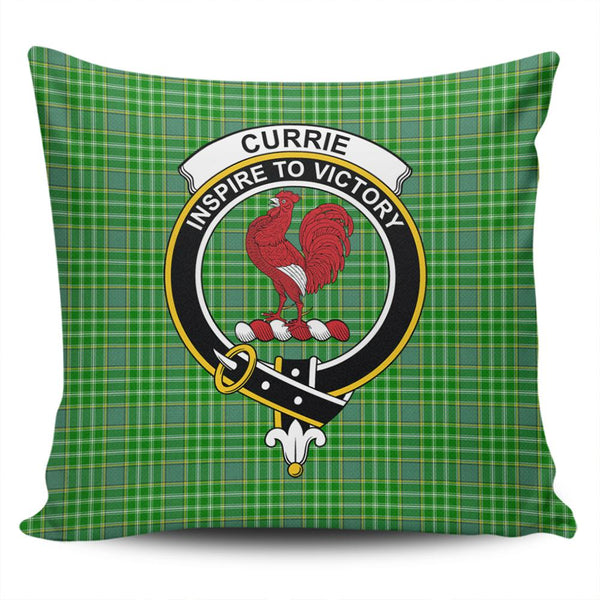 Currie Tartan Classic Crest Pillow Cover