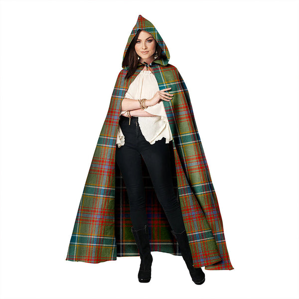 Currie of Arran Ancient Clan Badge Tartan Hooded Cloak