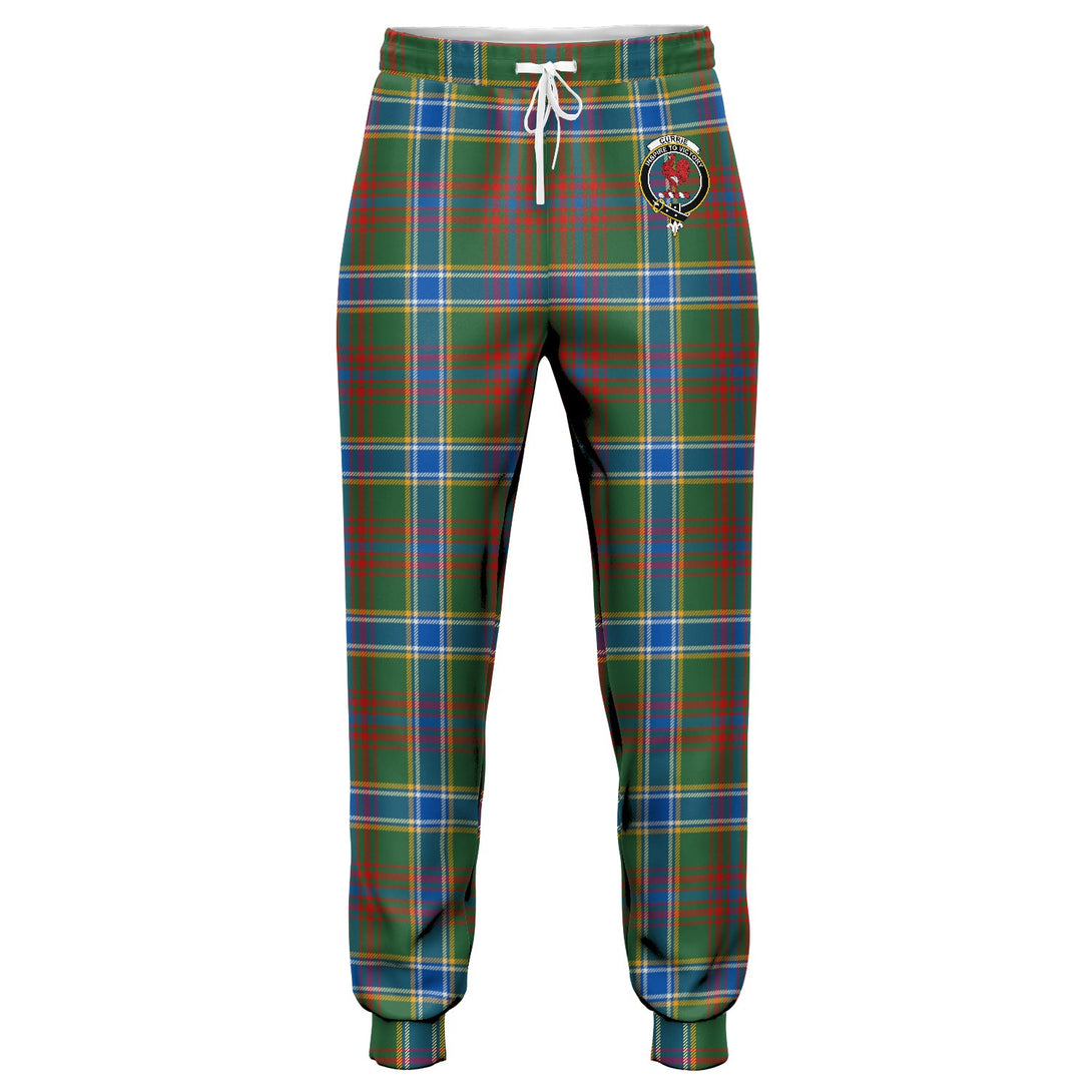 Currie of Arran Modern Clan Badge Tartan Jogger Pants