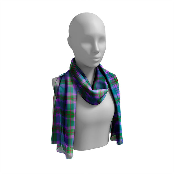 Dalgliesh Ancient Tartan Classic Silk Habotai Long Scarf