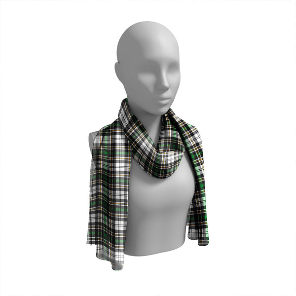 Dalgliesh Dress Ancient Tartan Classic Silk Habotai Long Scarf