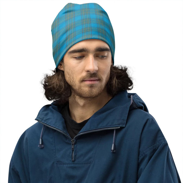 Dallas Weathered Tartan Beanie