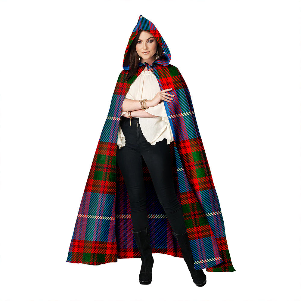 Dalmahoy Clan Badge Tartan Hooded Cloak