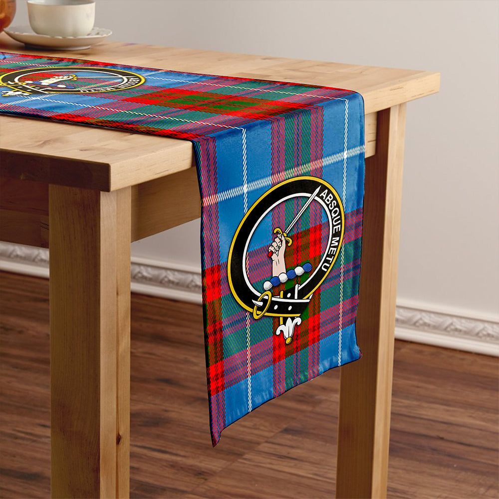 Dalmahoy Clan Badge Tartan Table Runner