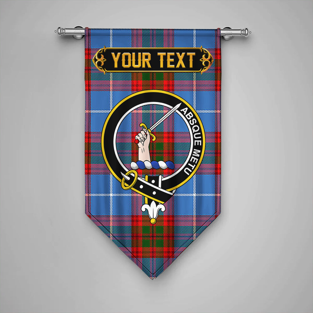 Dalmahoy Clan Badge Tartan Gonfalon Personalize