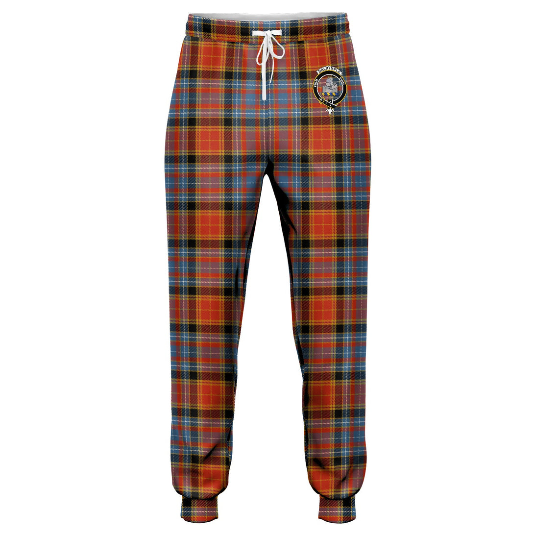 Dalrymple of Castleton Ancient Clan Badge Tartan Jogger Pants