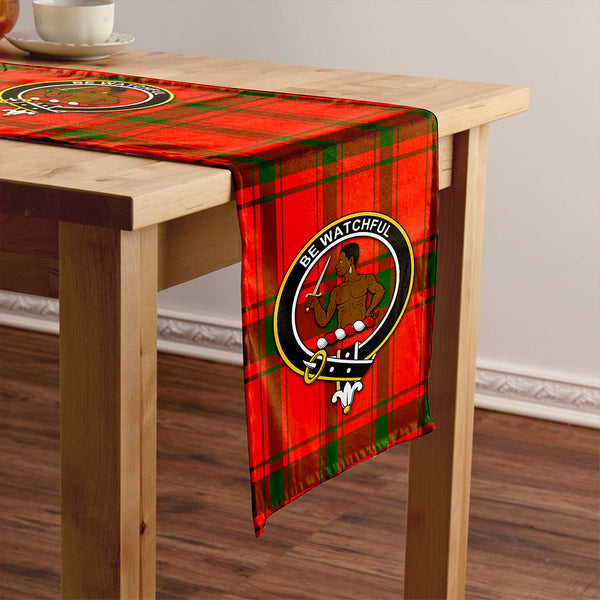 Darroch Clan Badge Tartan Table Runner