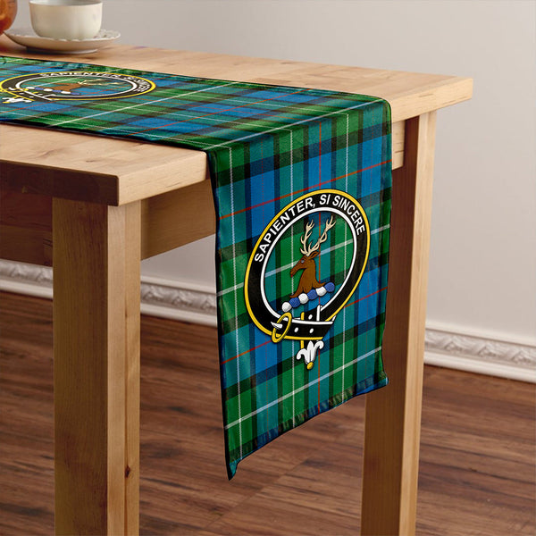 Davidson Ancient Clan Badge Tartan Table Runner