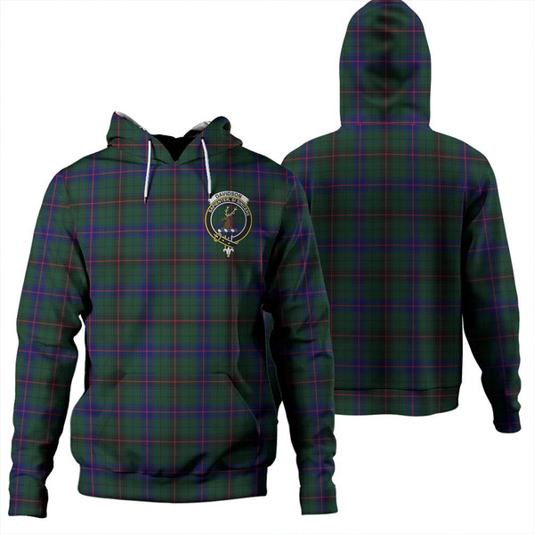 Davidson Modern Tartan Classic Crest Hoodie