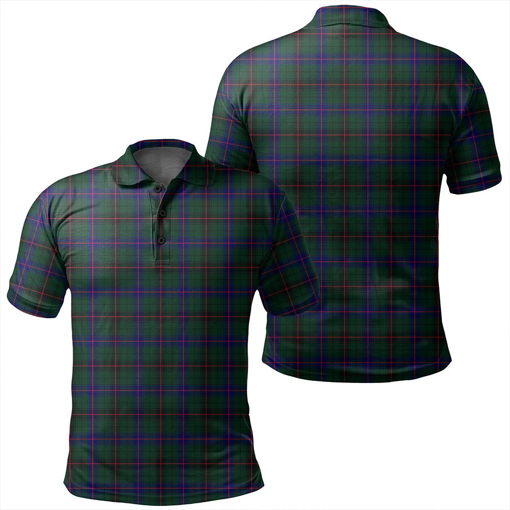 Davidson Modern Tartan Classic Polo Shirt