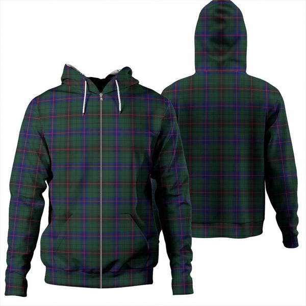 Davidson Modern Tartan Classic Zipper Hoodie