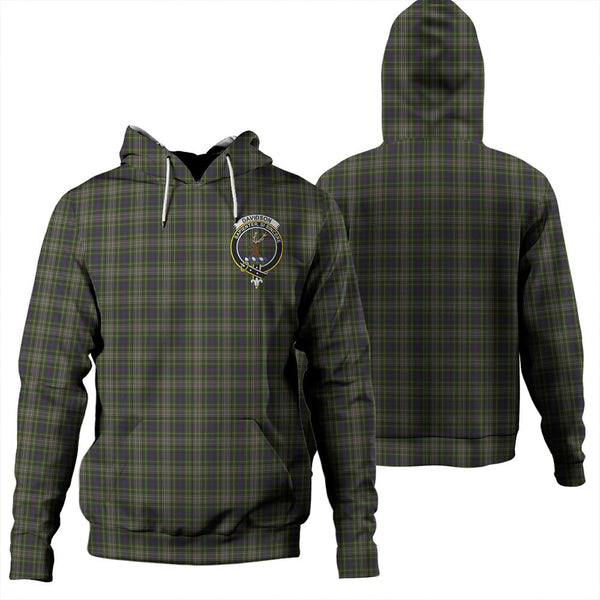 Davidson Tulloch Dress Tartan Classic Crest Hoodie