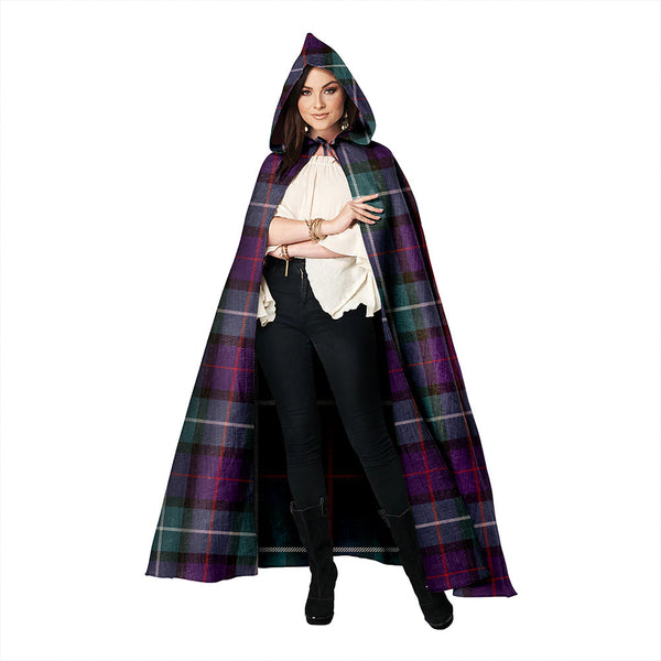 Davidson Weathered Clan Badge Tartan Hooded Cloak