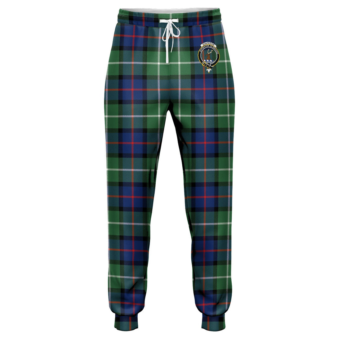 Davidson of Tulloch Modern Clan Badge Tartan Jogger Pants