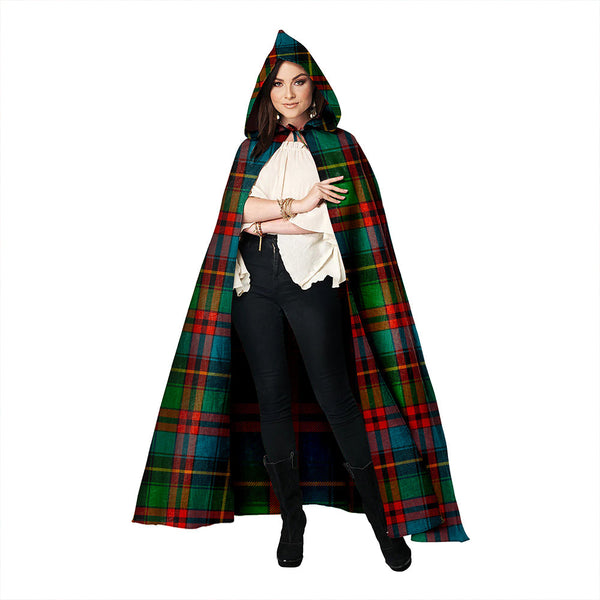 Deas Ancient Clan Badge Tartan Hooded Cloak