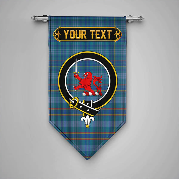 Dempster Ancient Clan Badge Tartan Gonfalon Personalize